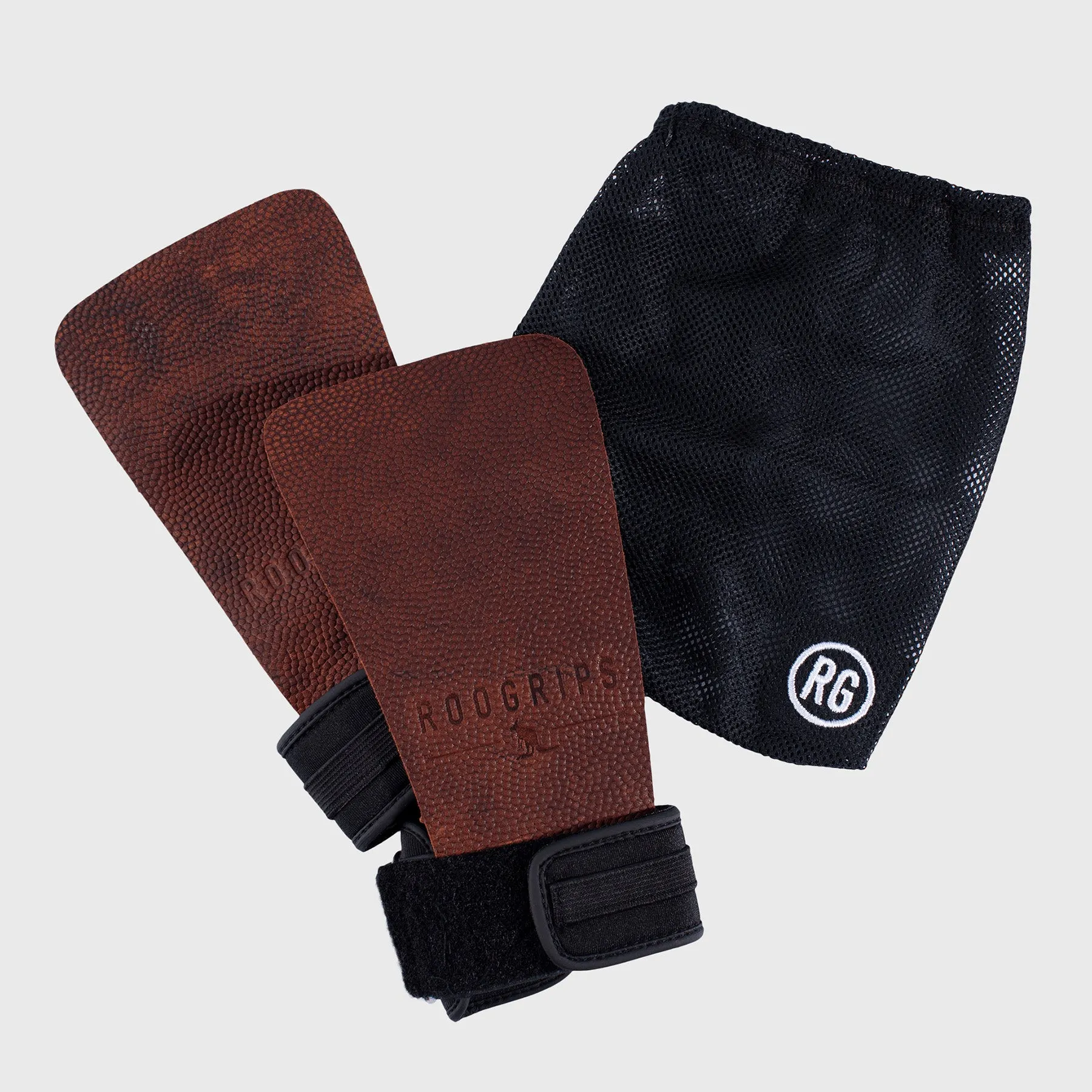 RooGrips - Fingerless Grips - Pebble Grain