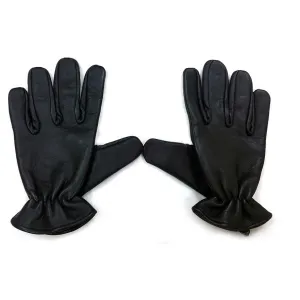 Rouge Leather Vampire Gloves