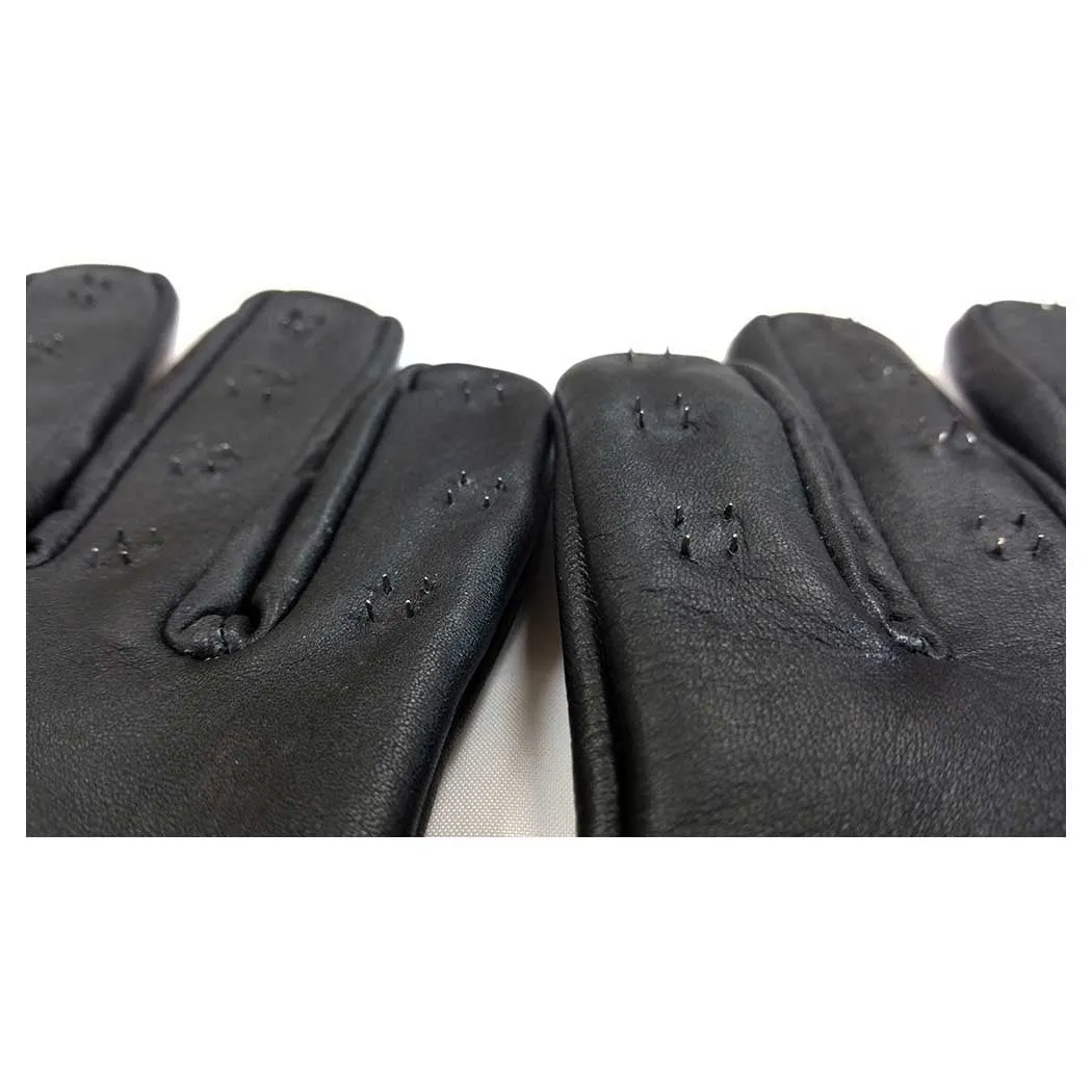 Rouge Leather Vampire Gloves