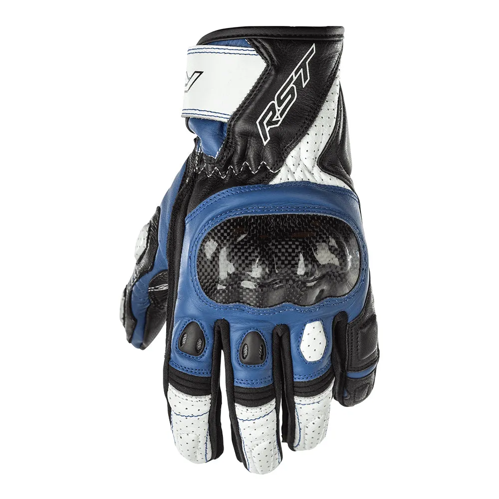 RST STUNT 3 CE GLOVE [BLACK/BLUE]