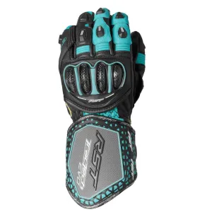 RST Tractech Evo 4 Ladies Glove Black / Aqua / Grey