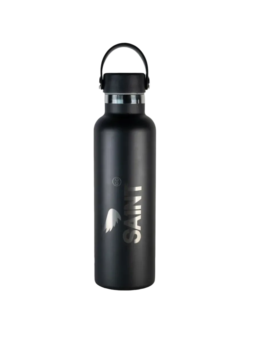 SAINT STAINLESS STEEL BOTTLE 750ML - BLACK/SILVER/MINT