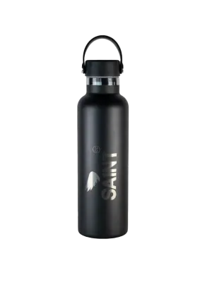 SAINT STAINLESS STEEL BOTTLE 750ML - BLACK/SILVER/MINT