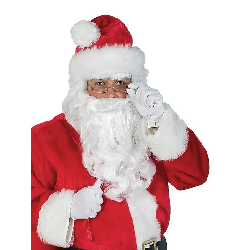 Santa Suit 12 Piece Costume Set, Adult