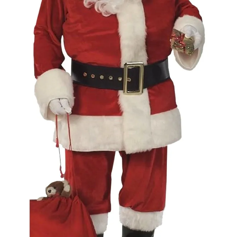 Santa Suit Velvet, Adult
