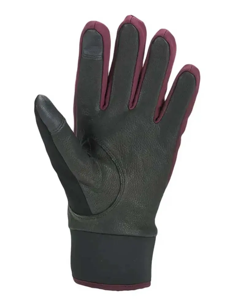 SEALSKINZ Kelling Gloves - Women's Waterproof All Weather Insulated - Red