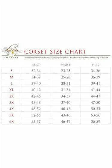 Sexy Deluxe 4 Piece Naughty Bunny Corset Halloween Costume