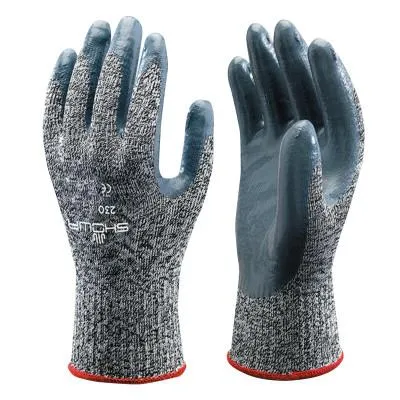SHOWA®_Nitrile_Cut_Resistant_Gloves_Size_2_XL_A7_ANSI_ISEA_Cut_Level_Black_Yellow_1_PR