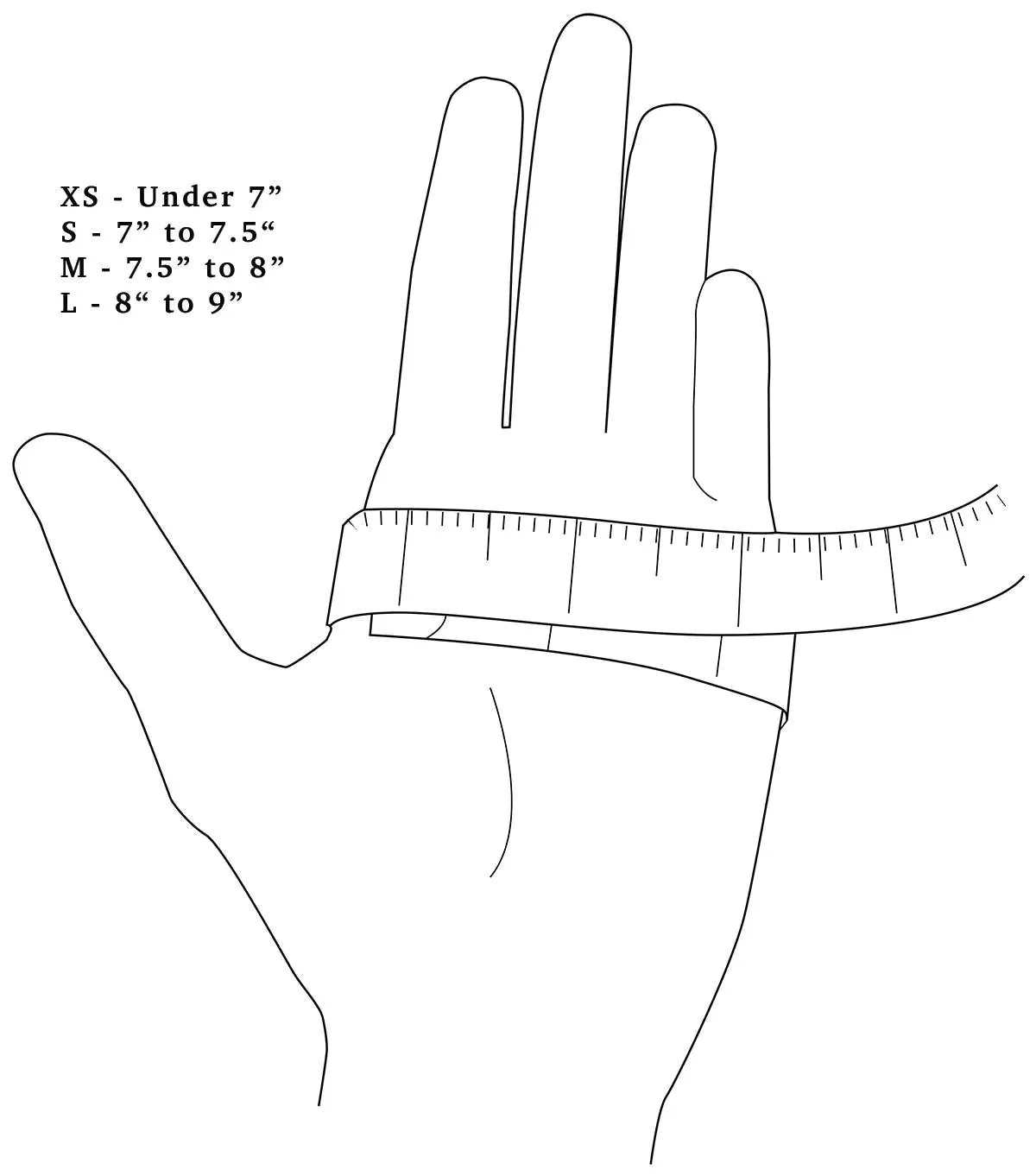 SILVER SPIKE Leather Gloves