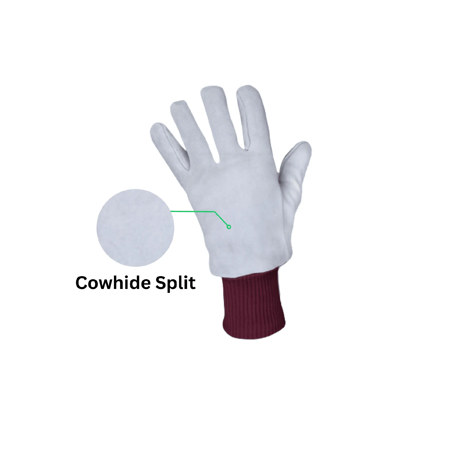 Single Pair - Freezebeater Premium Split Cowhide Split Gloves