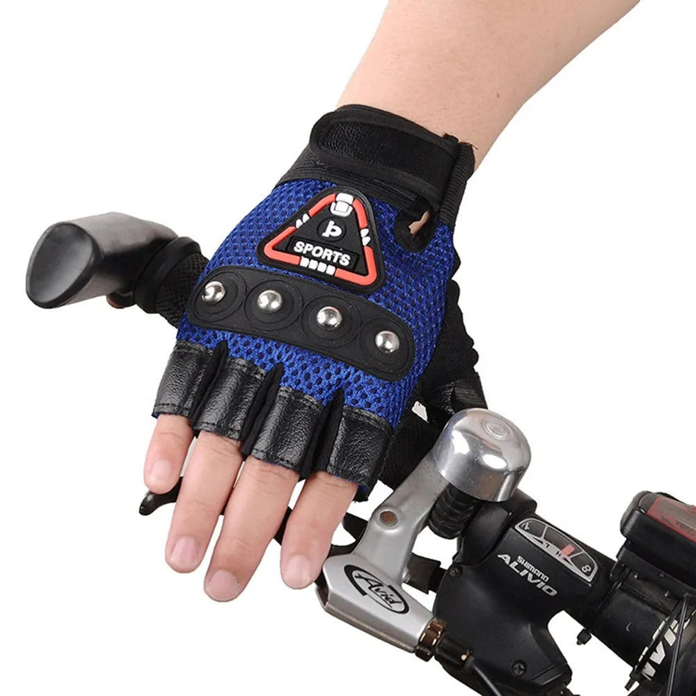 Skull Breathable Wear-resistant Fingerless Gloves