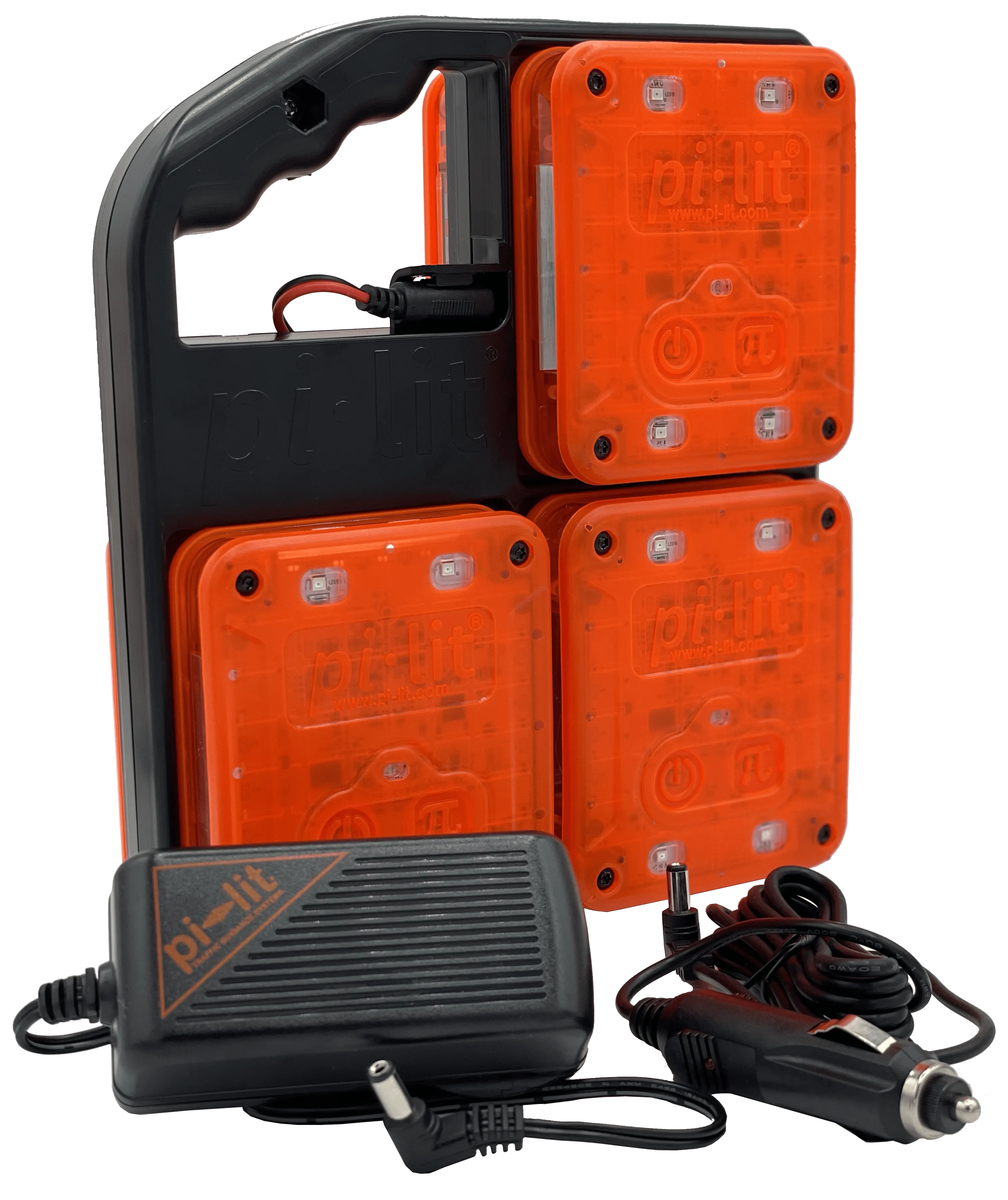 Smart Sequential Road Flares (Rechargeable) Set of 6
