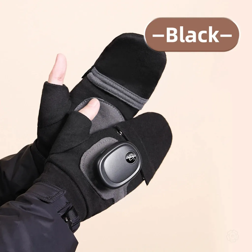 Smart Thermostatic Heated Fingerless Gloves