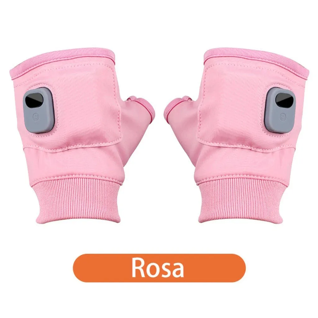 Smart Thermostatic Heated Fingerless Gloves
