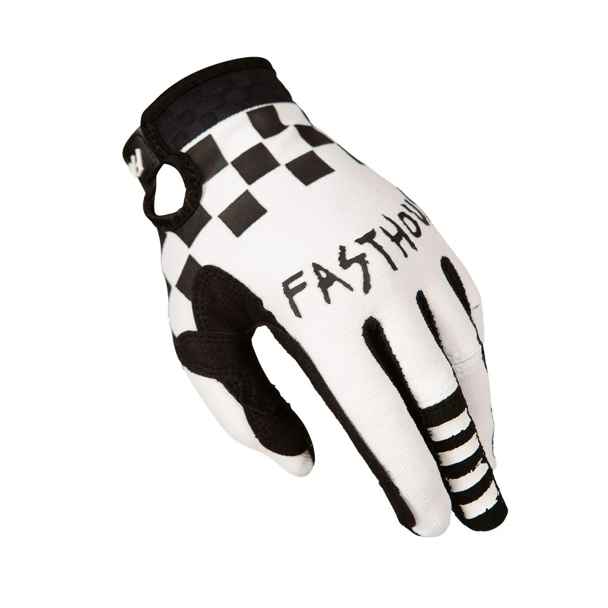 Speed Style Punk Youth Glove - Black/White/Pink