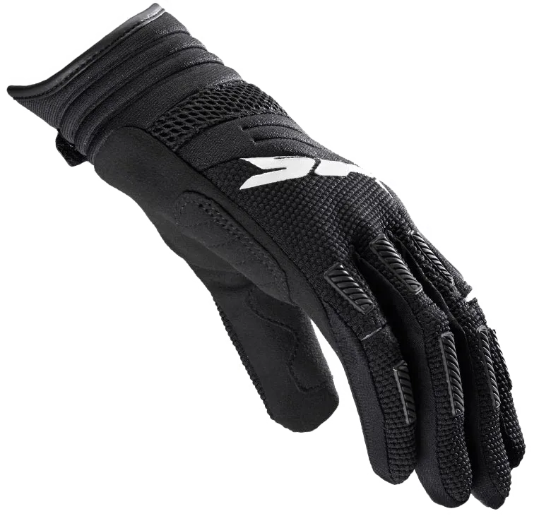 Spidi Mega-X Gloves ~ B62K3-026-XL; Black, Size XL (BK5XL)