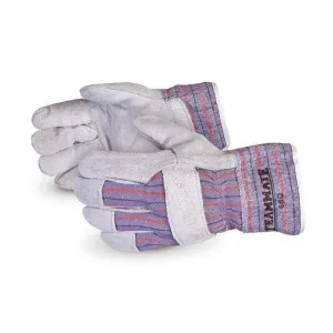 Superior Glove 66Q Crewmate Economy Quality Split Fitters Gloves with Cotton Lined Palms