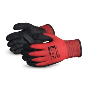 Superior Glove SNTAPVC Dexterity Winter-Lined Nylon Gloves with PVC Palm
