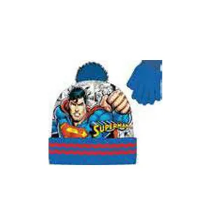Superman 2 Piece Beanie & Glove Set