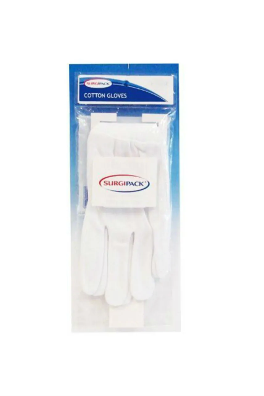 SurgiPack Gloves Cotton Medium