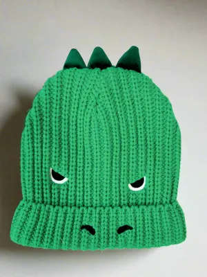 T-Rex Knitted Hat 3-6 years
