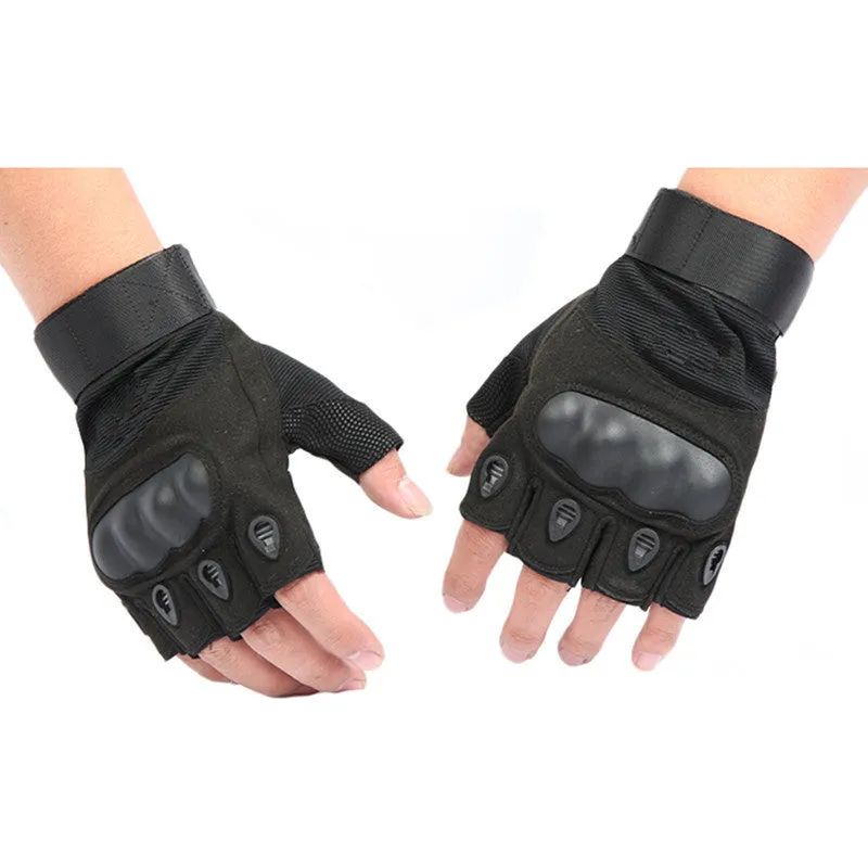 tactical gloves for men fingerless army gloves climbing bicycle antiskid fitness sports workout gym training gloves SW55