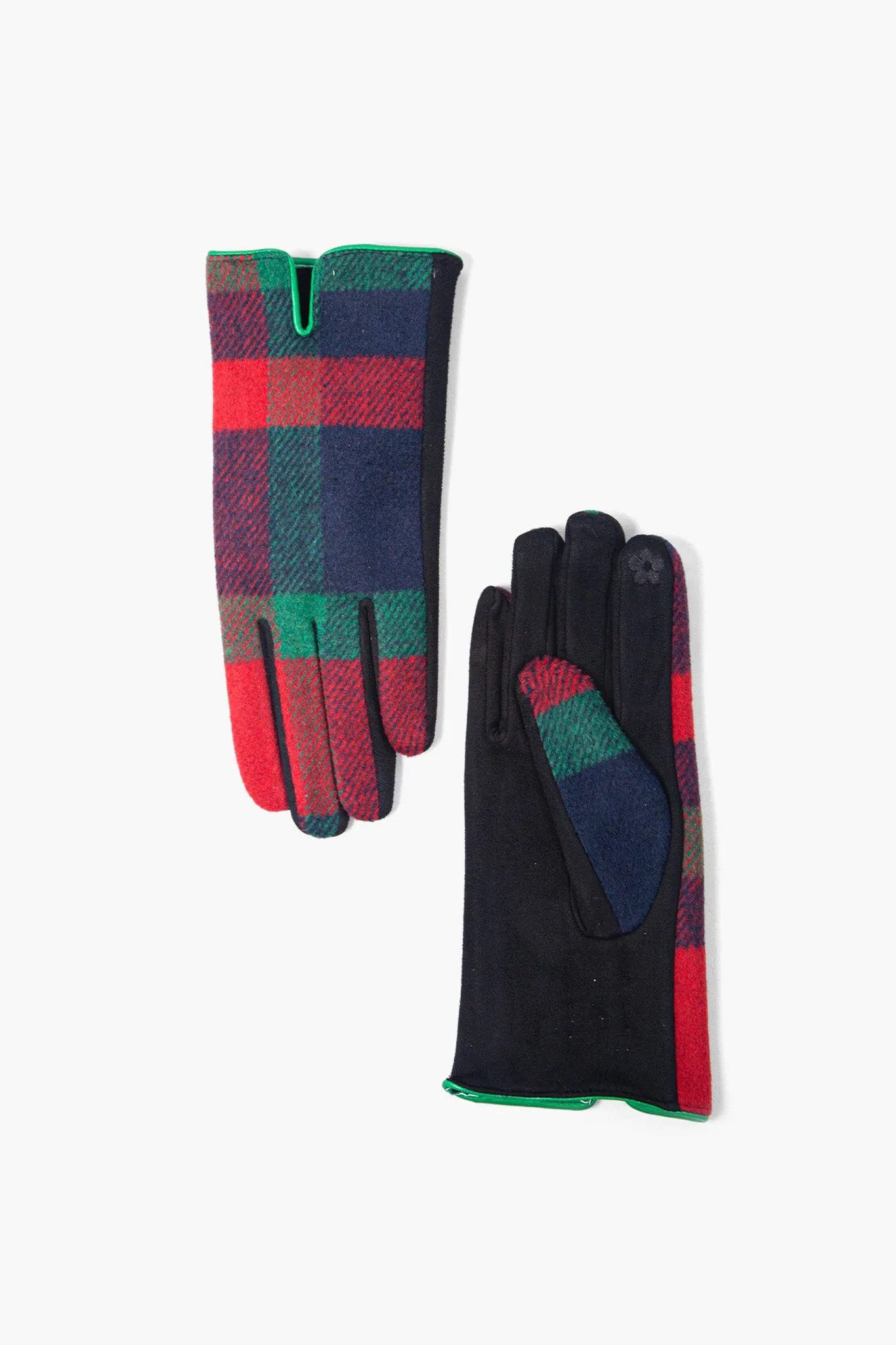 Tartan Touch Screen Gloves