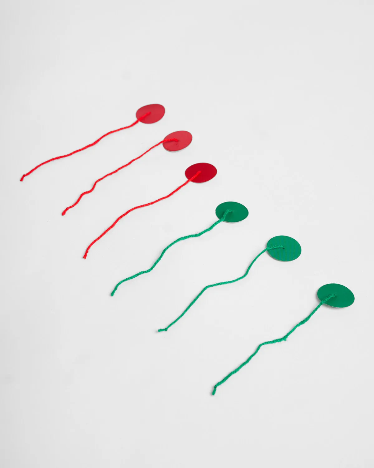 Teflon  Coated Telltales  (3 green and 3 red)