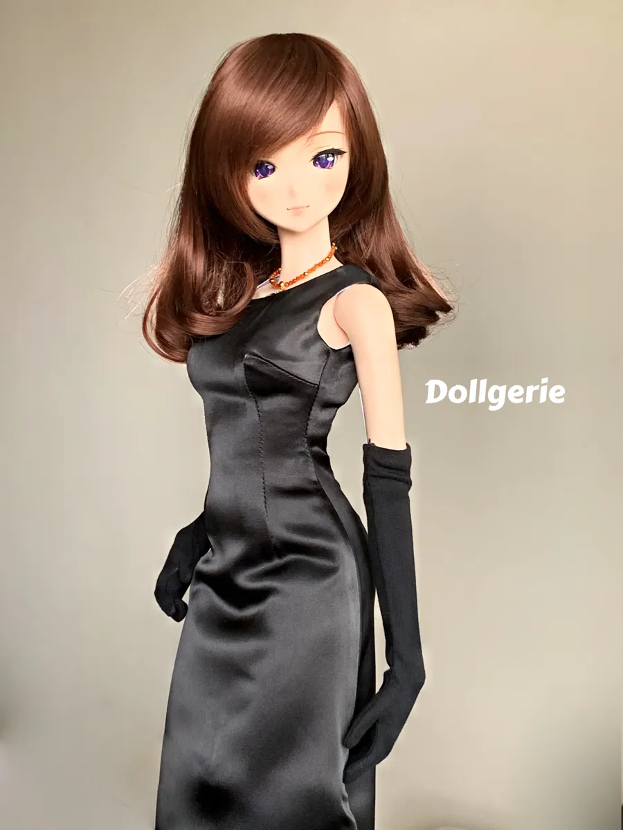 The classic Audrey Hepburn black givenchy dress