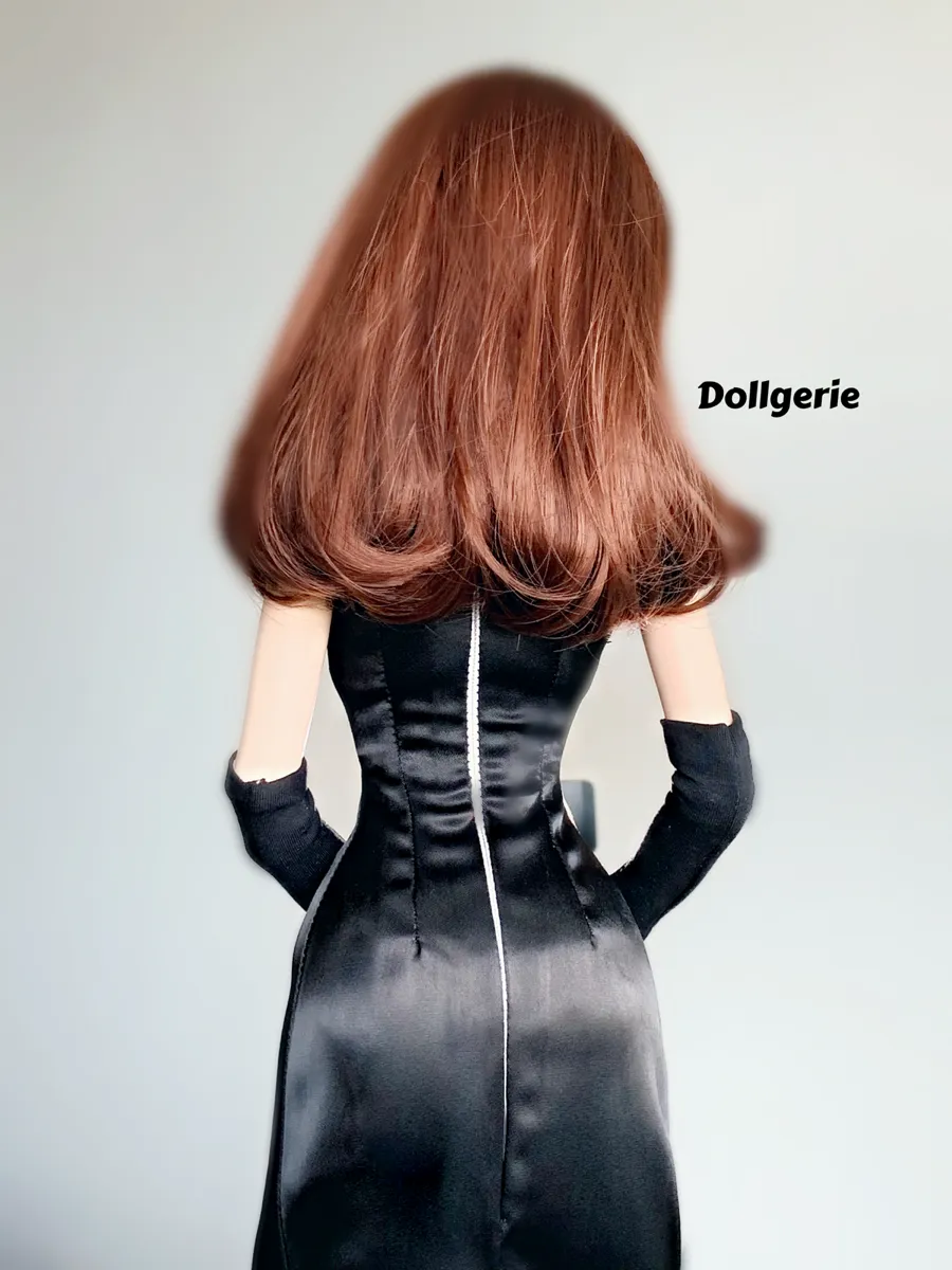 The classic Audrey Hepburn black givenchy dress