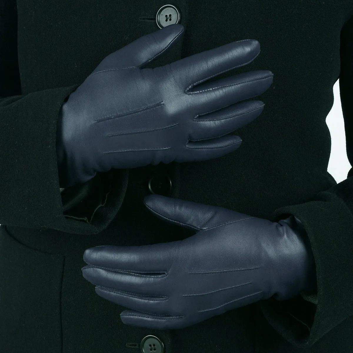 Tilly - Women's Cashmere Lined Leather Gloves