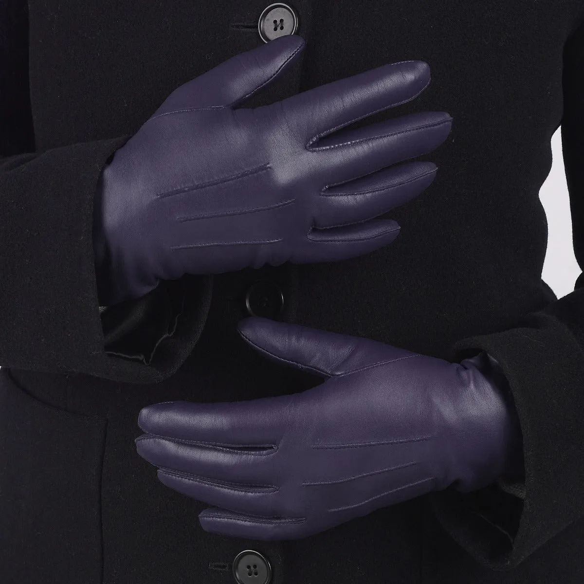 Tilly - Women's Cashmere Lined Leather Gloves