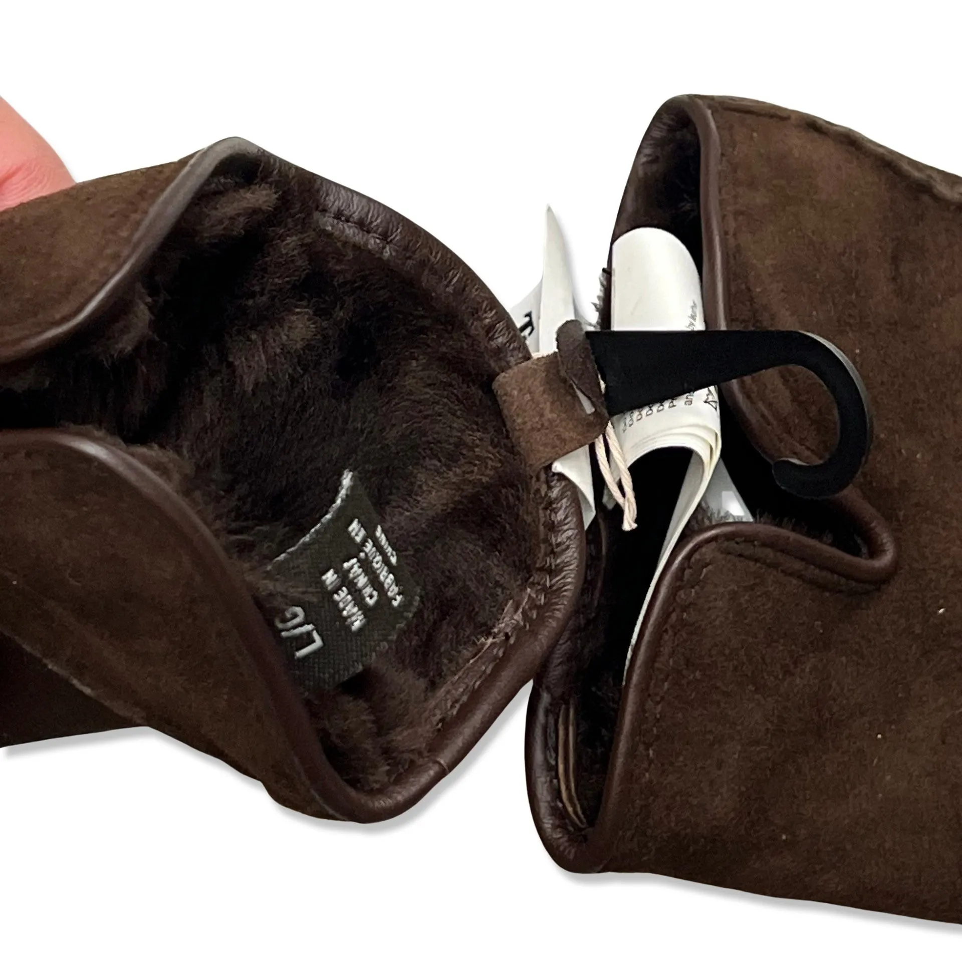 Timberland Leather Gloves in brown