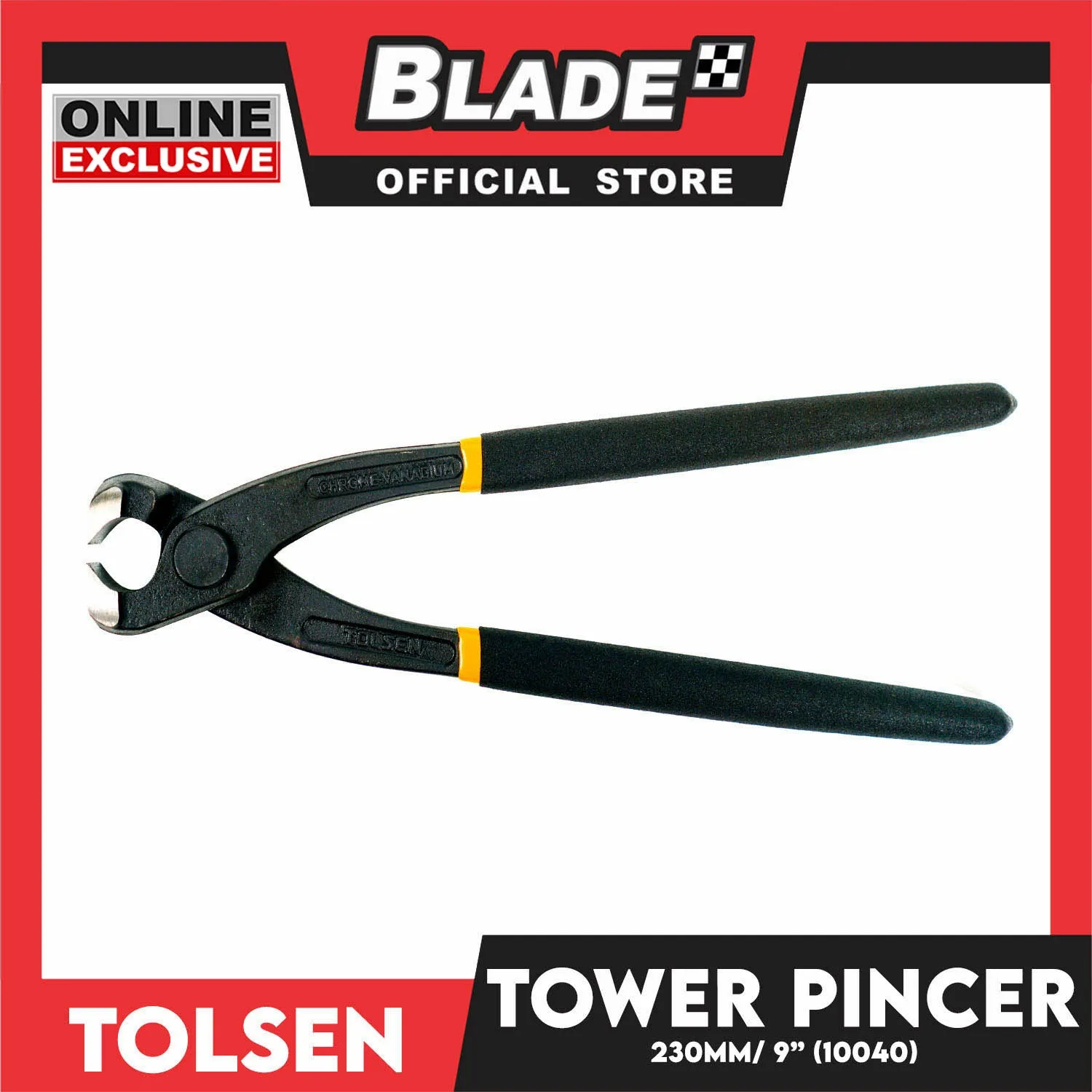 Tolsen Tower Pincer 230mm 9'' (Industrial) 10040
