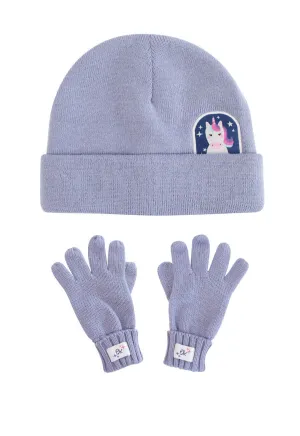 Toque & Gloves Set - Unicorn