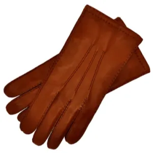 Treviso Men's Light Brown Leather Gloves