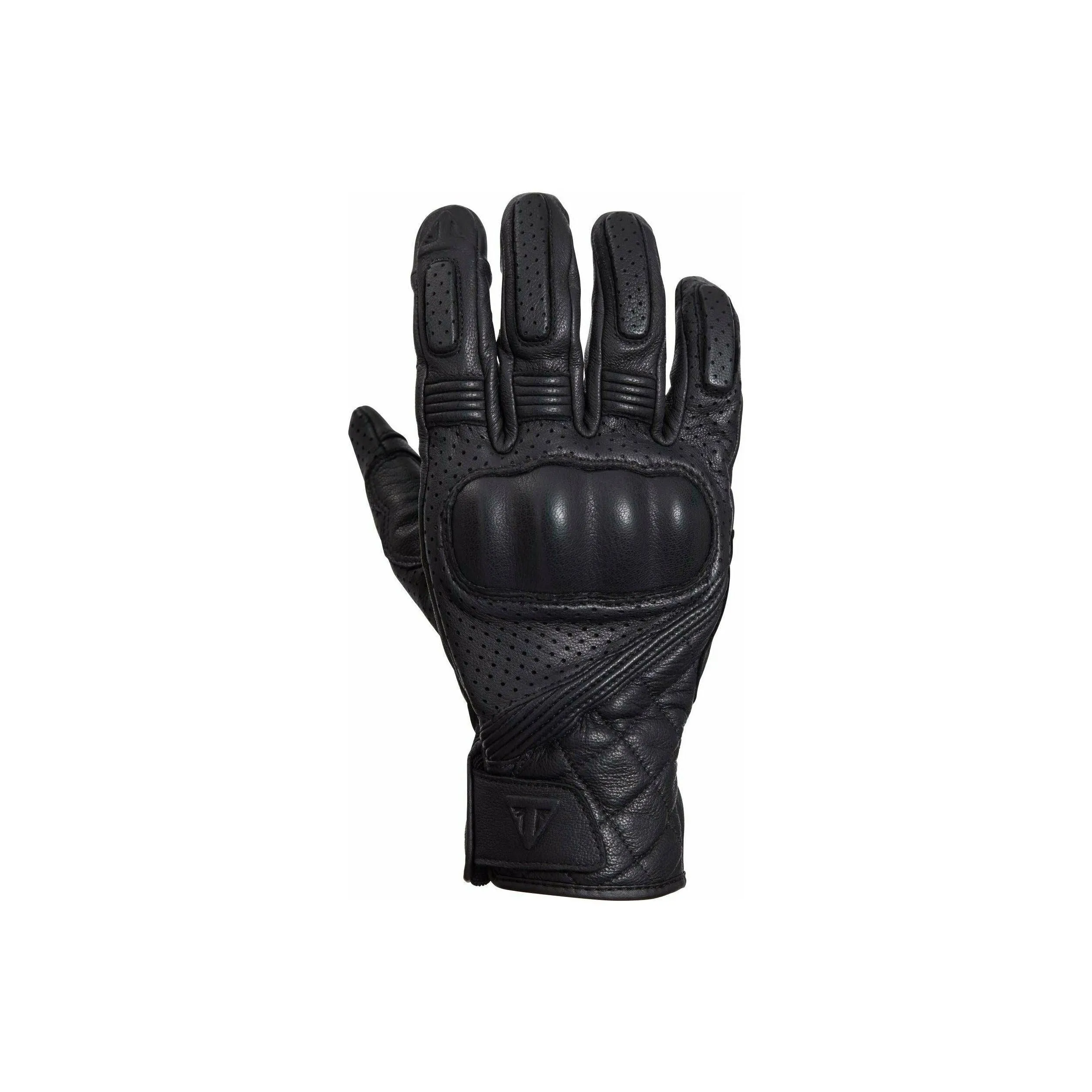 Triumph Harleston Black Leather Gloves
