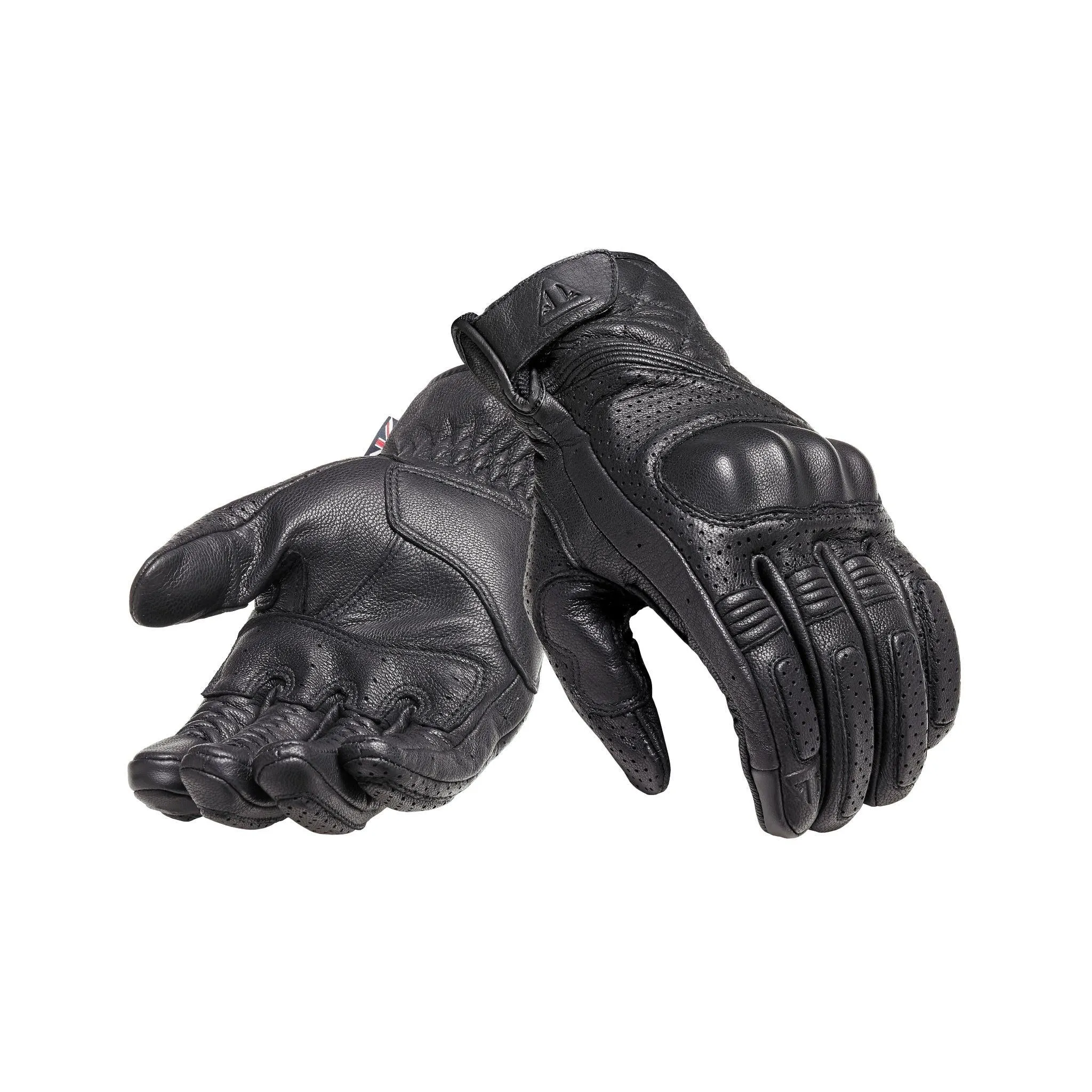 Triumph Harleston Black Leather Gloves