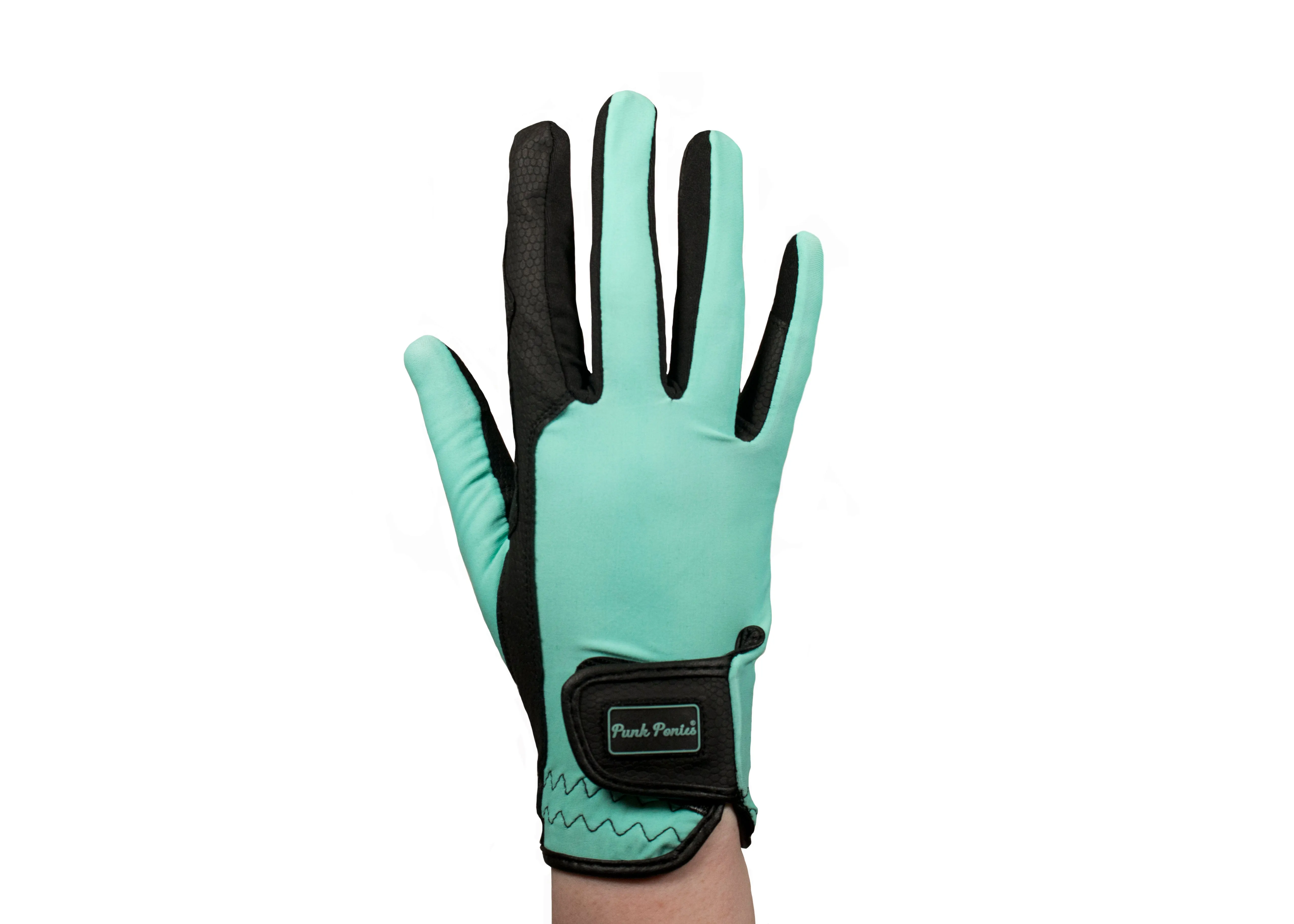 Turquoise Touchscreen Friendly Gloves