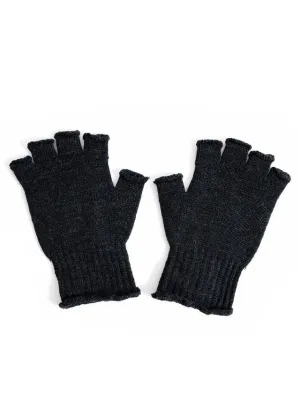 UIMI Milo Fingerless Merino Gloves - Black
