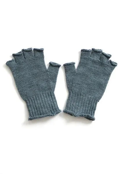 UIMI  Milo Fingerless Merino Gloves - Duck Egg
