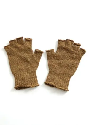 UIMI  Milo Fingerless Merino Gloves - Nutmeg