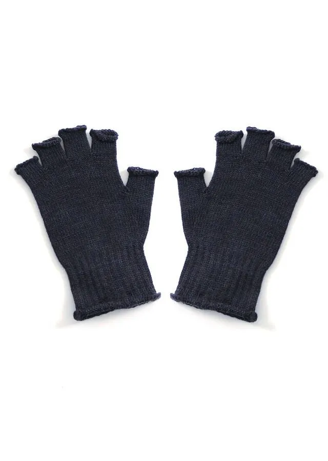 UIMI Milo Fingerless Merino Gloves - Storm
