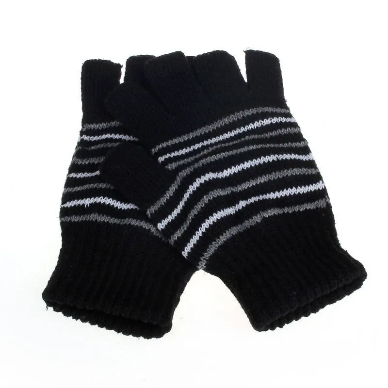 USB Powered Fingerless Heated Gloves