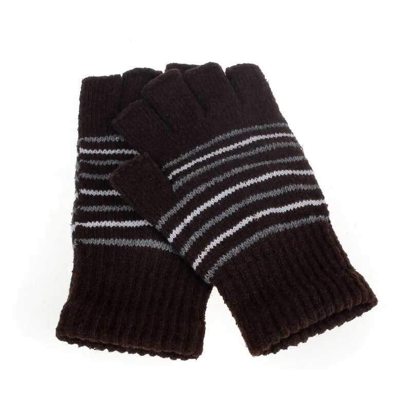 USB Powered Fingerless Heated Gloves