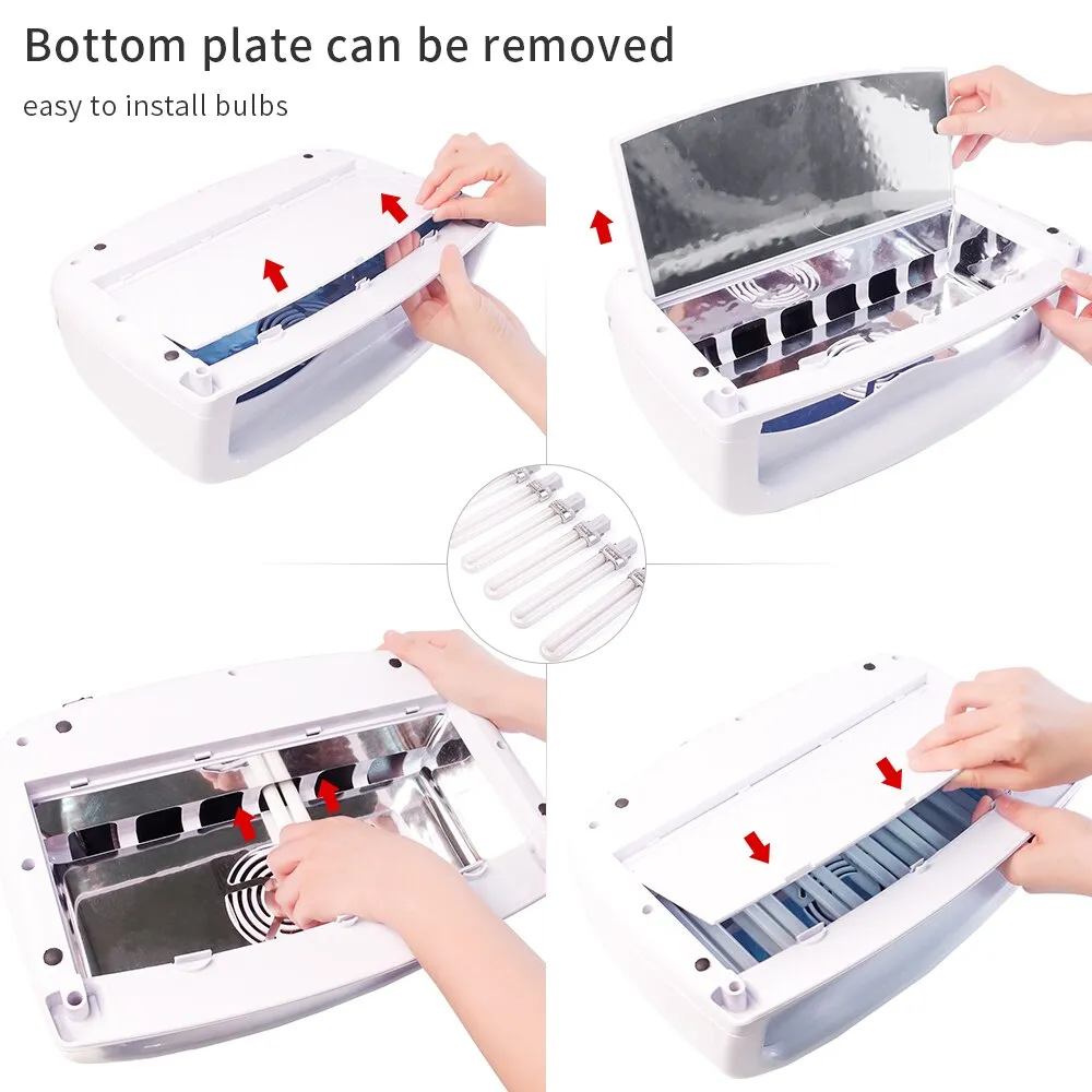 UV Lamp Nail Dryer With Fan