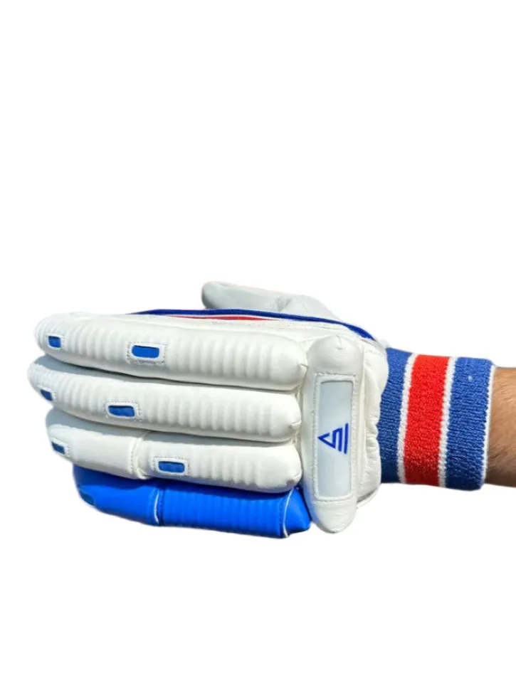 Versant Goat Series Red Cricket Batting Gloves Mens Size