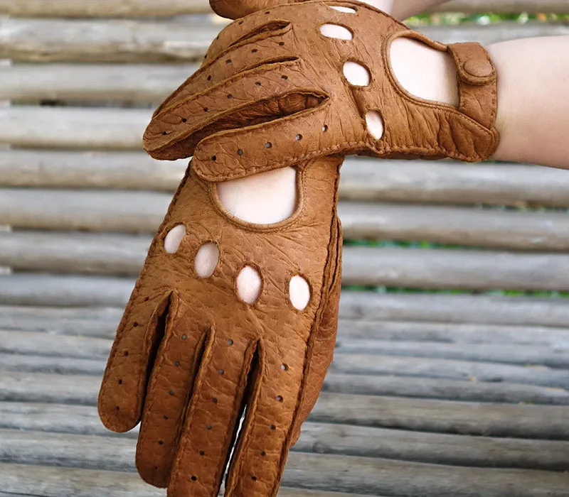 Vilcabamba - Peccary leather gloves - women