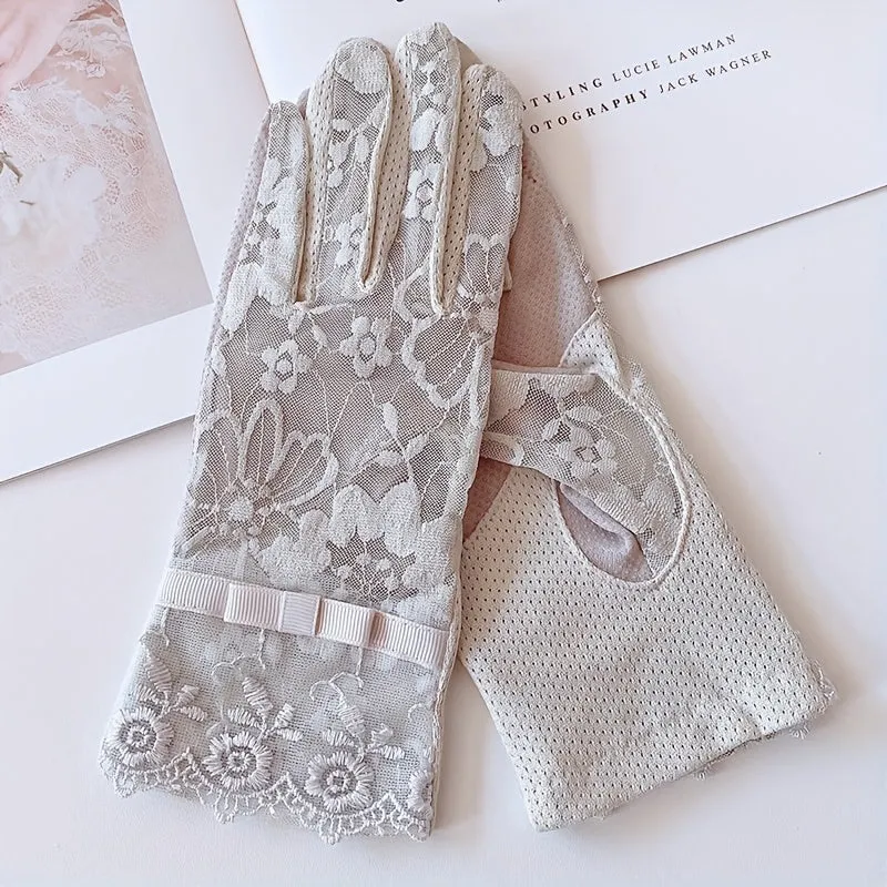 Vintage Elegant Lace Gloves