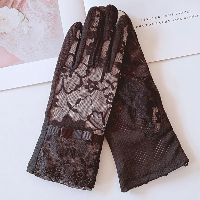 Vintage Elegant Lace Gloves